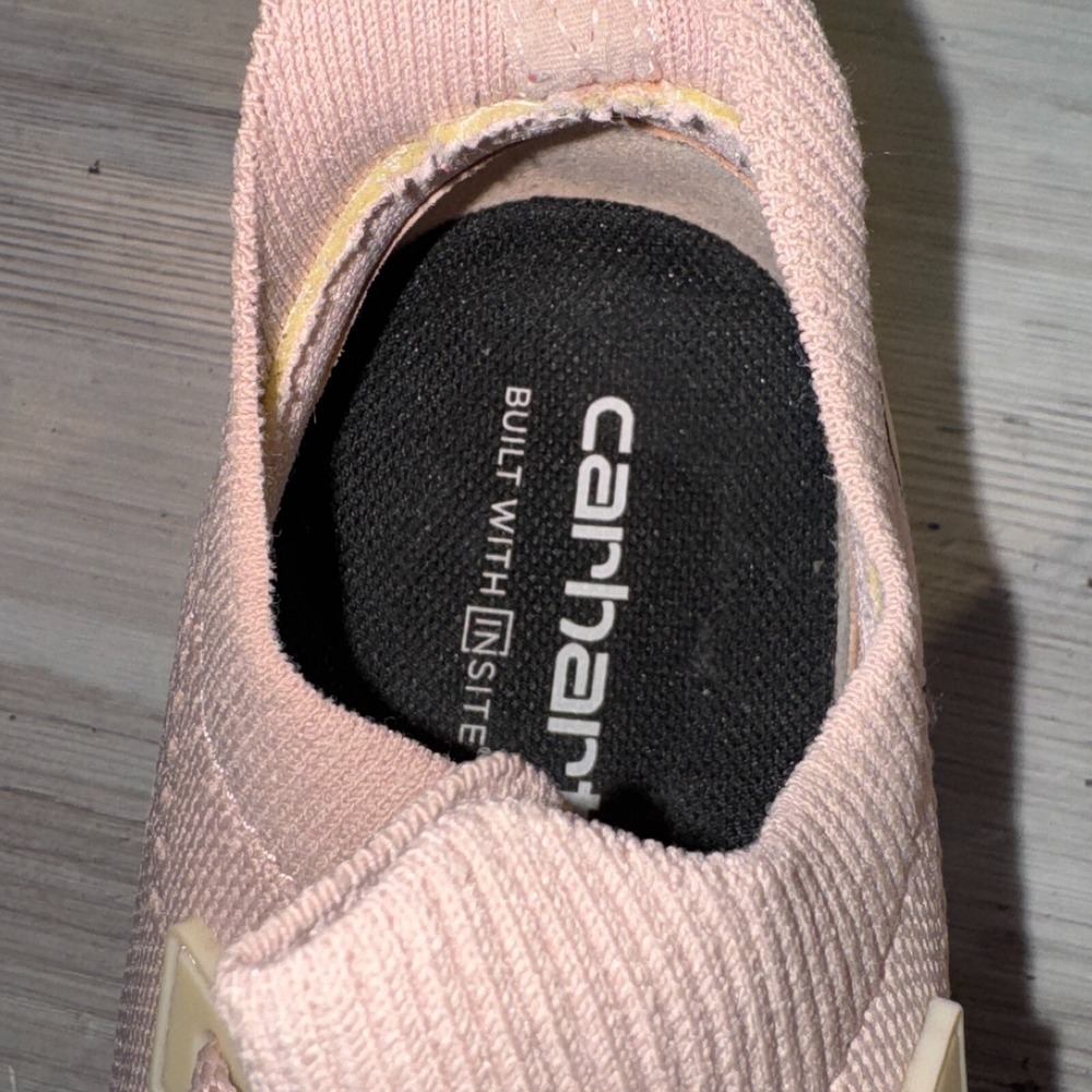 Carhartt Haslett SD Womens Work Shoes 7.5 M Comfort Nano Toe Light Pink Sneaker - Picture 7 of 10